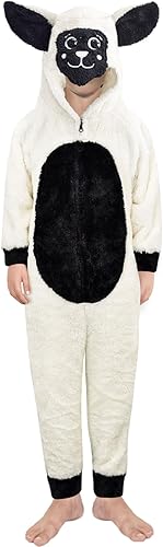 A2Z 4 Kids Disfraz de ovejas de Navidad para niñas y niños, disfraz de oveja de Navidad de primera calidad para jugar en la escuela, disfraz de