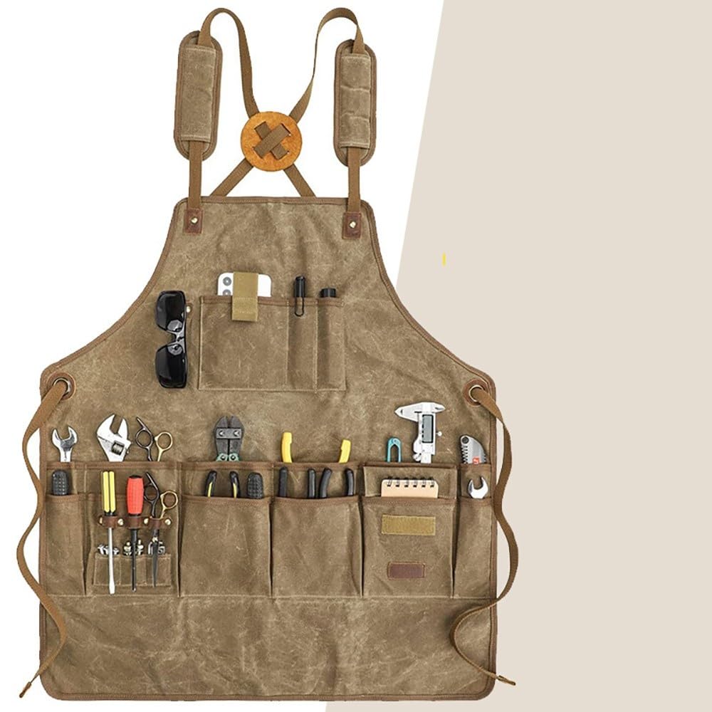 Delantal De Lona Ajustable