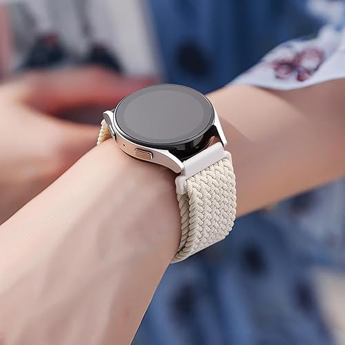 Miniatura 7 de Ouwegaga Solo Loop trenzado compatible con Samsung Galaxy Watch 6 5 4 Band 1.575 in 1.732 inGalaxy Watch 6 BandWatch 5 Pro 1.772 inWatch 4 6 Classic