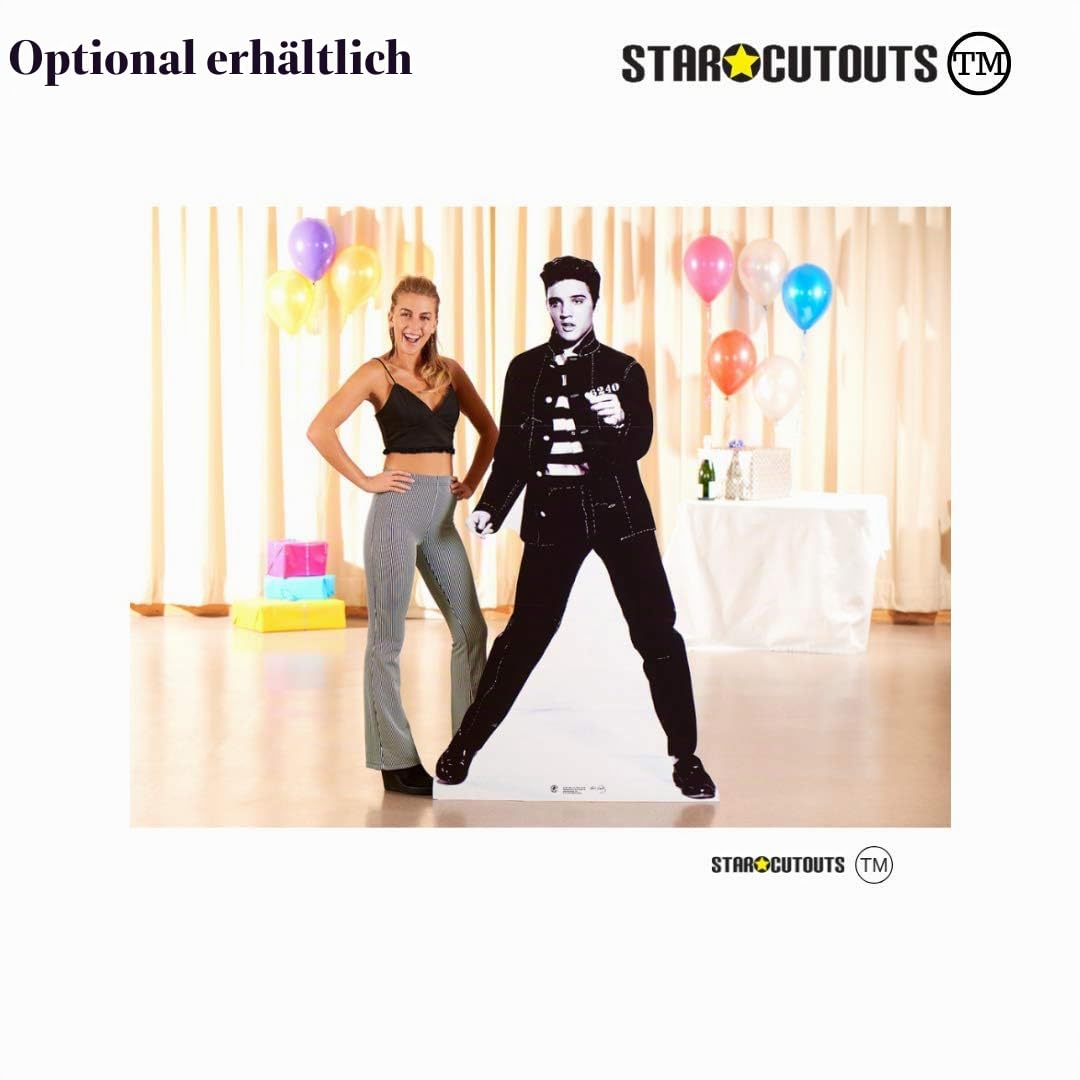 Star Cutouts Pappaufsteller von Elvis Lame Suit (Gold)