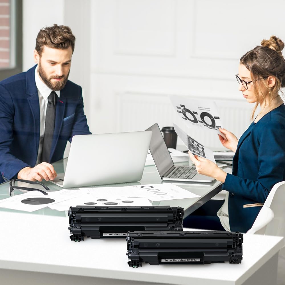SMARTOMI CF279A 79A Compatibles con HP CF279 79A Cartucho Toner para LaserJet Pro M12 M12a M12w MFP M26 M26a M26nw Series 2 Negro — view 7