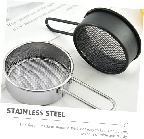 Miniatura 4 de Filtro de malla de acero inoxidable tamiz fino tamiz de harina fácil de limpiar