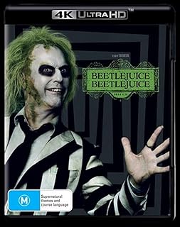 Beetlejuice Beetlejuice 4K Ultra HD | Michael Keaton | Region Free