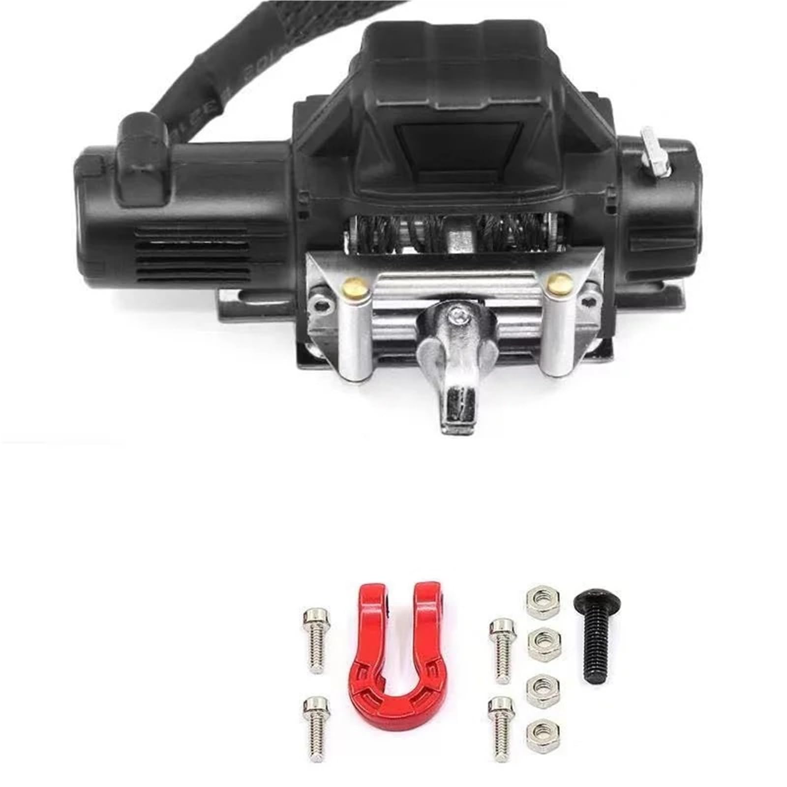 Für Axial Für SCX10 90046 Für Traxxas Für TRX4 Für TRX6 Gen8 1/10 Rc Auto Metall Winde Drahtlose Fernbedienung System Crawler Upgrade Teile RC Zubehör