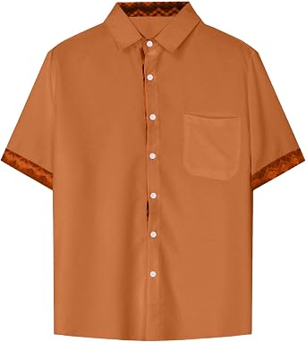 Mens Short Shirt-90 Mens Short Sleeve Shirt Summer Clothing Short Sleeve Cool Breathable Shirt Large Size Business Casual Shirt Loose Stylish Summer Cool Cool Clothing Lightweight Soft Cool Solid