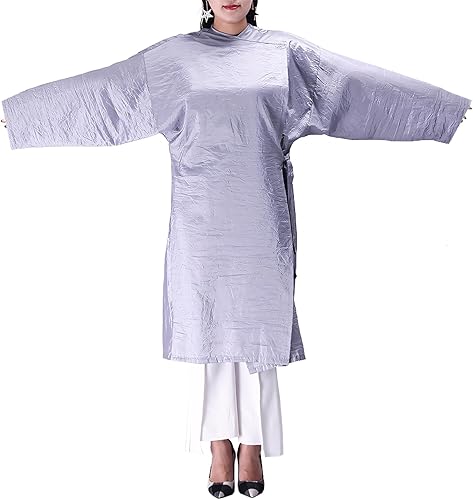 Miniatura 5 de TOPTIE Diseñó su logotipo para salón de belleza, bata de protección unisex, cierre frontal ajustable e impermeable