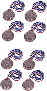 INOOMP Winner Medals Soccer Trophy 8 Pcs Football Trophy Basketball Trophy Kids Medal Toys Award Medal The Medal Wheat Gold Medal Child Medals