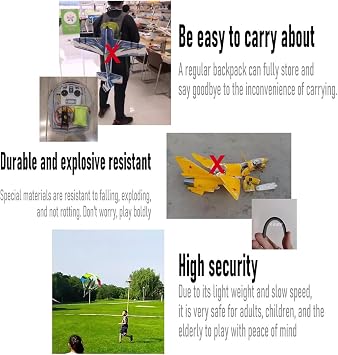 2.4G RC Electric Stunt Mini Paraglider Model High-Altitude Stunt Flight Paraglider Toy Paragliding Cloth Colour is Random (RTF Version)