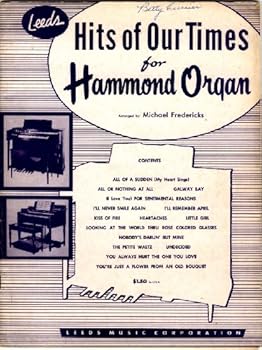 Paperback Leeds Hits of Our Times for Hammond Organ Book
