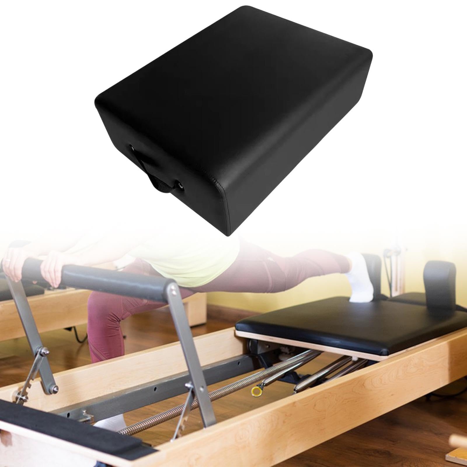 KESOTO Pilates Reformer Sitting Box Training Equipment Box Weiches tragbares sitzendes Pilates -Accessoire für Trainingsstrecken