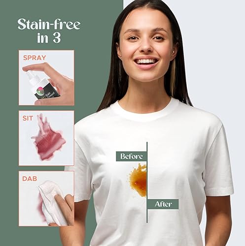 Miniatura 5 de Sonett Tratamiento de manchas orgánico  Quitamanchas para ropa de bebé, ropa de niños y adultos  Limpiador de manchas para ropa  Quitador de manchas