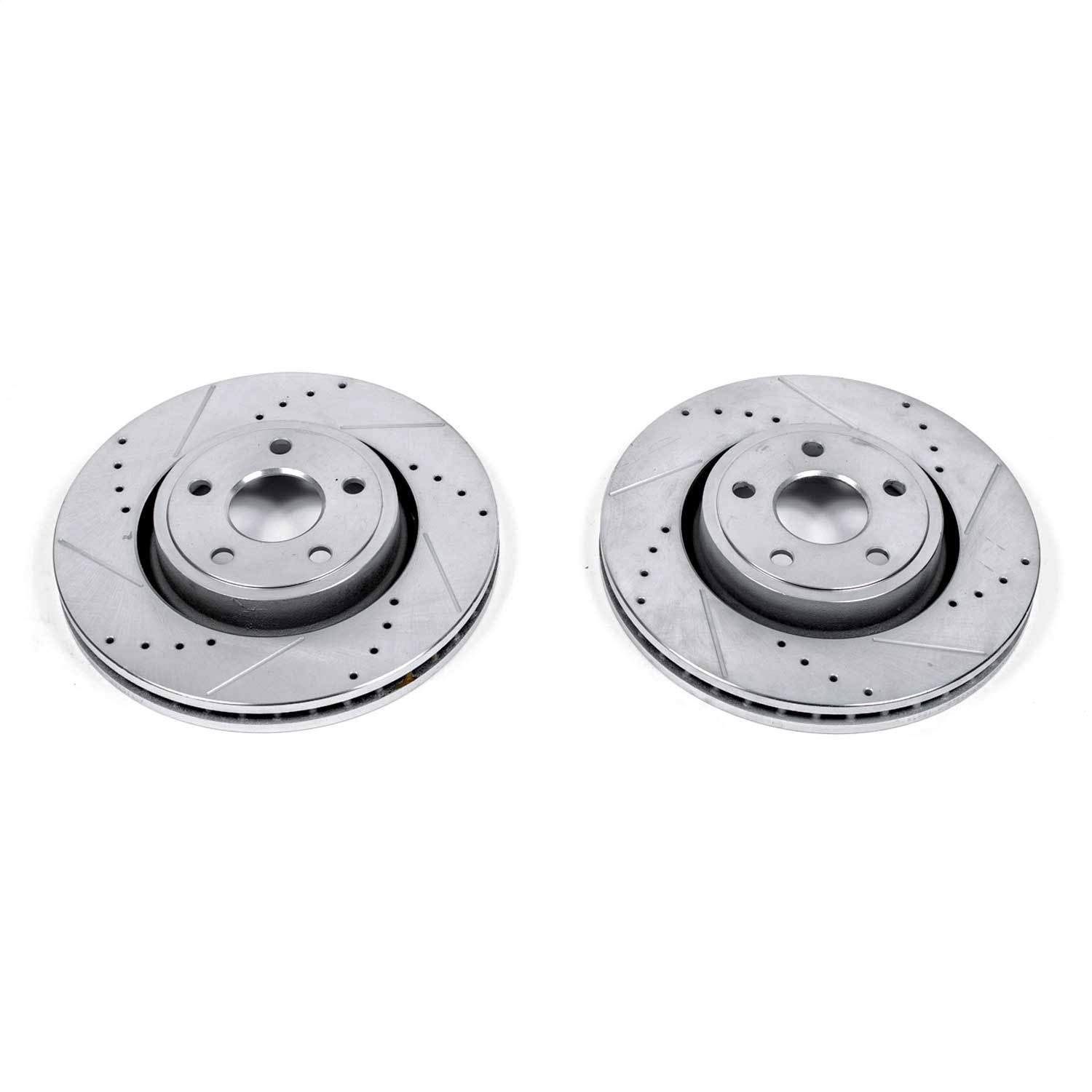 Amazon.com: Power Stop AR83078XPR Front Evolution Drilled