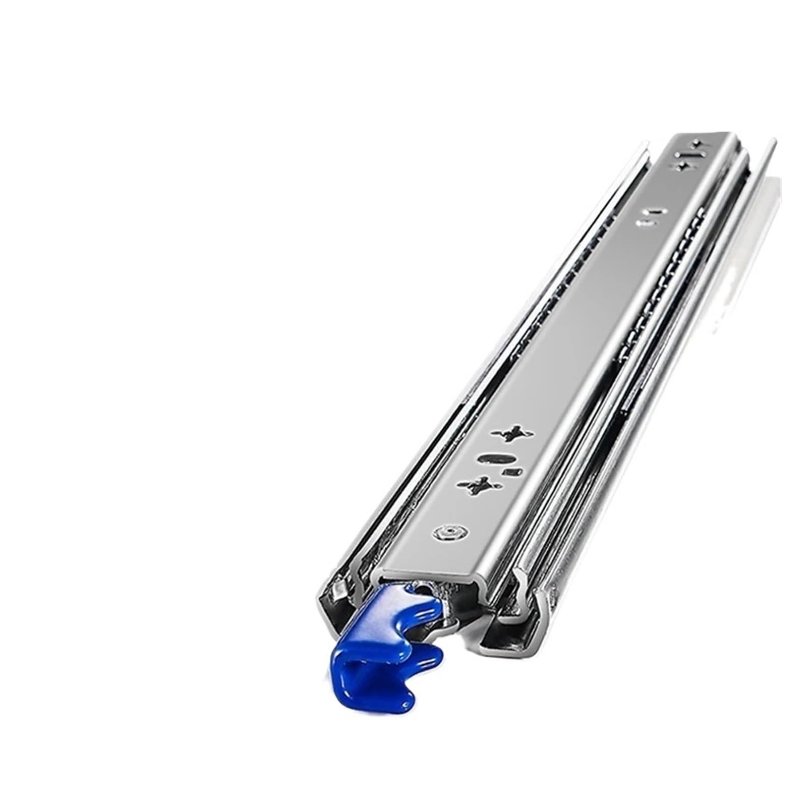 Shiketong One Color Drawer Slides With Lock - Full Extension Ball Bearing Drawer Track, 120Kg Load Capacity, Resistant, Easy Installation(400Mm)