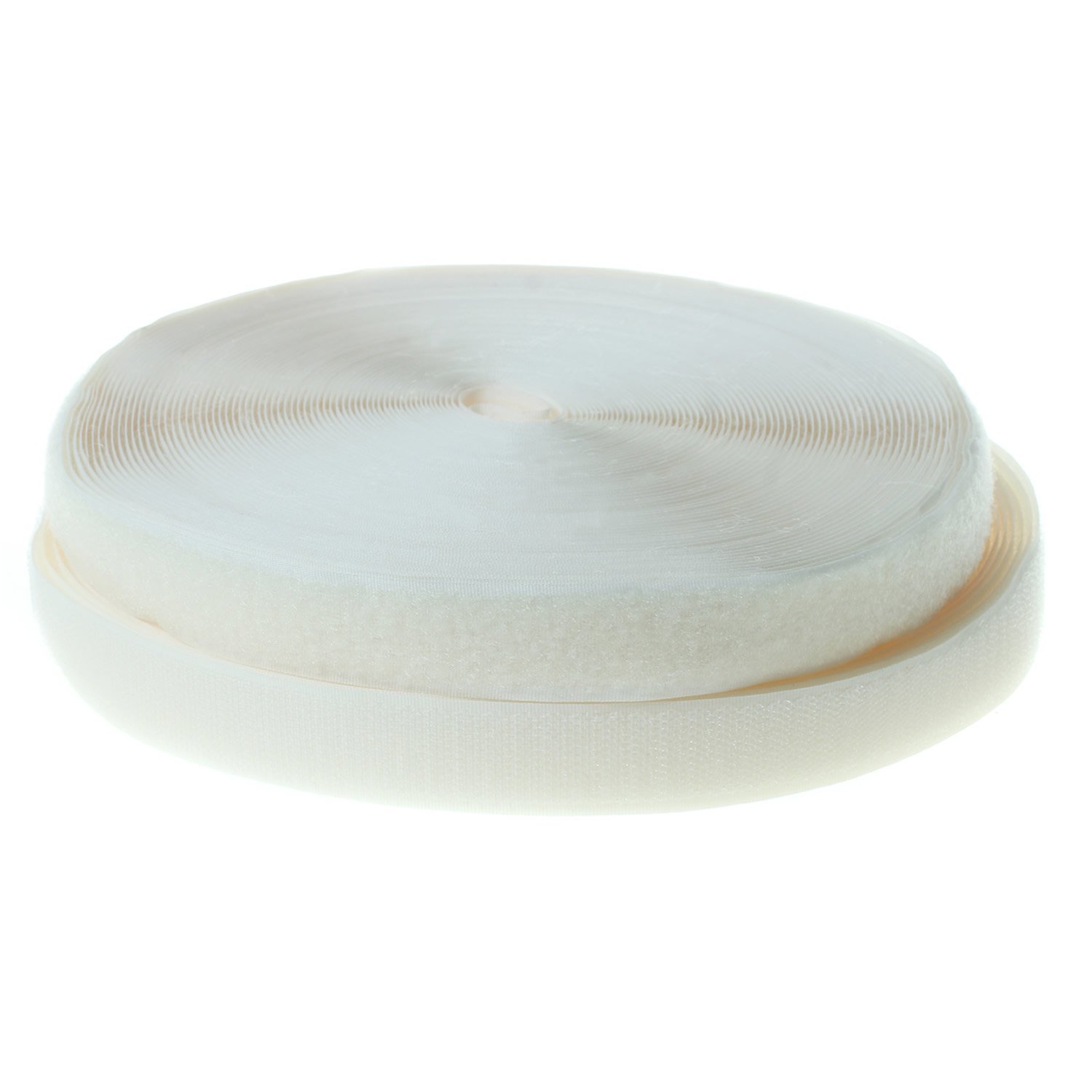 TUKA Bandas Autoadhesivas de Gancho y Bucle, 25m x 20mm, Rollo de Cinta Adhesiva, Blanco, TKB5008 — view 7