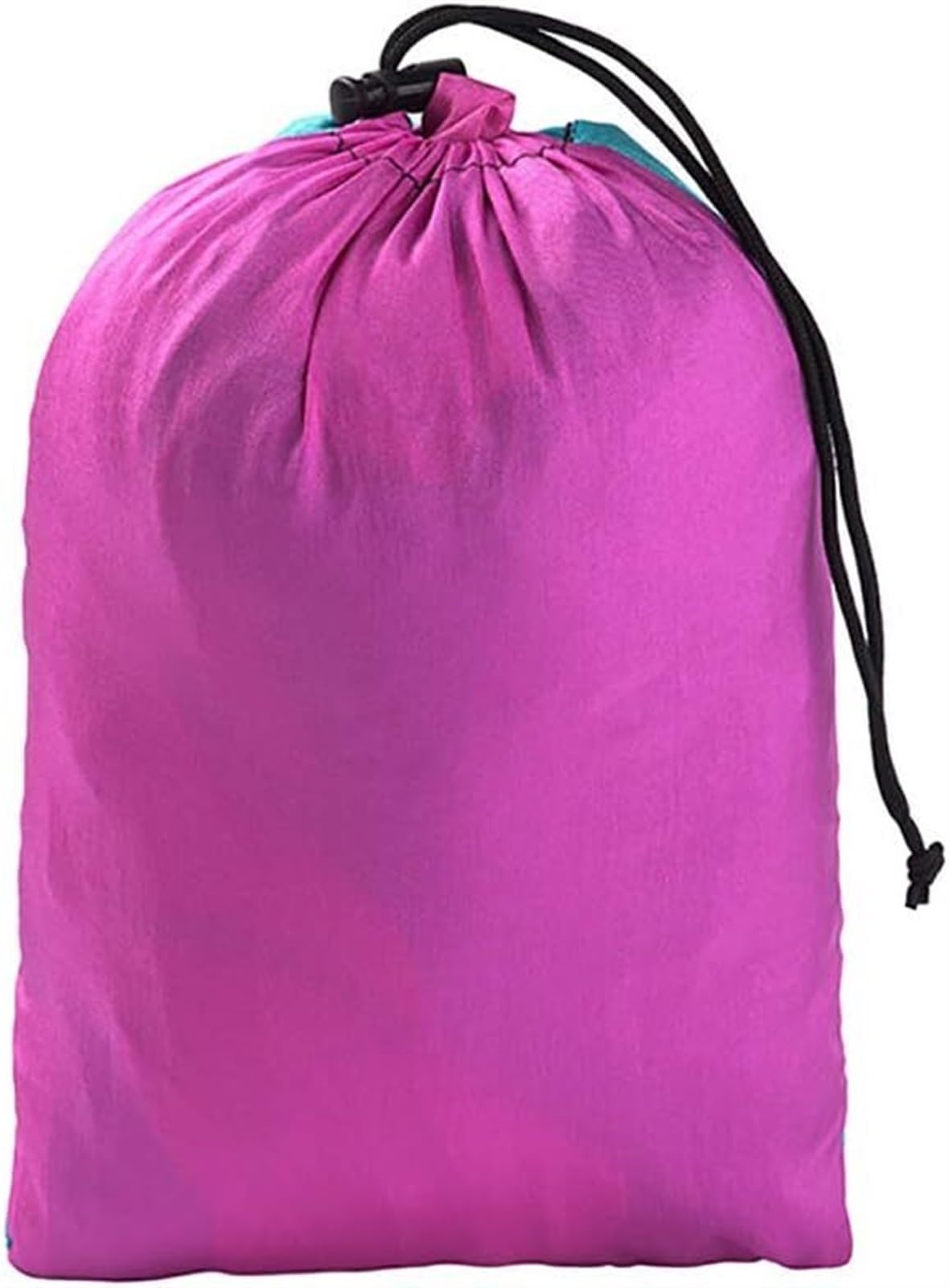 Amaca in nylon 210T con cinghie in rete e moschettoni