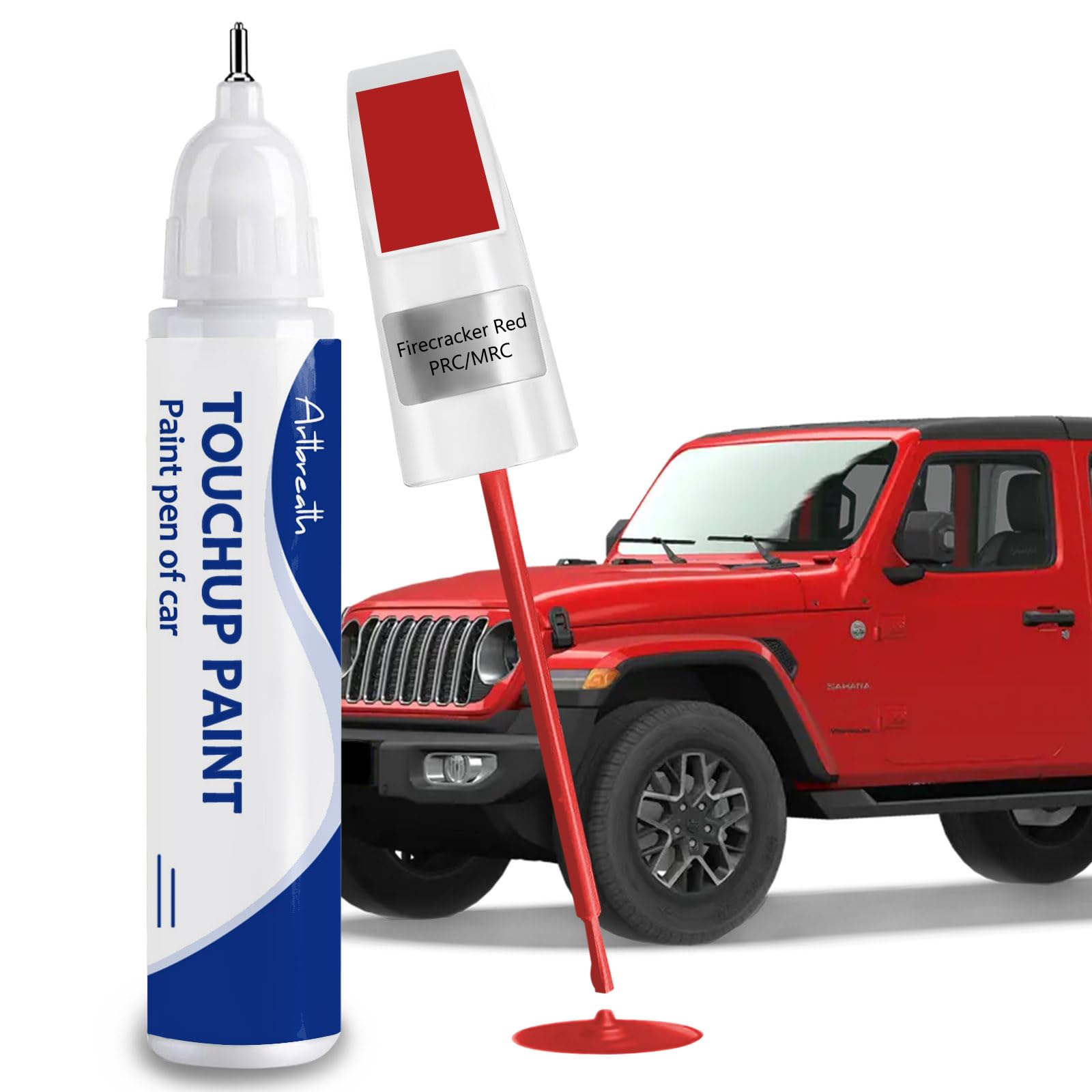 Firecracker Red(PRC/MRC) Touch Up Paint for JEEP