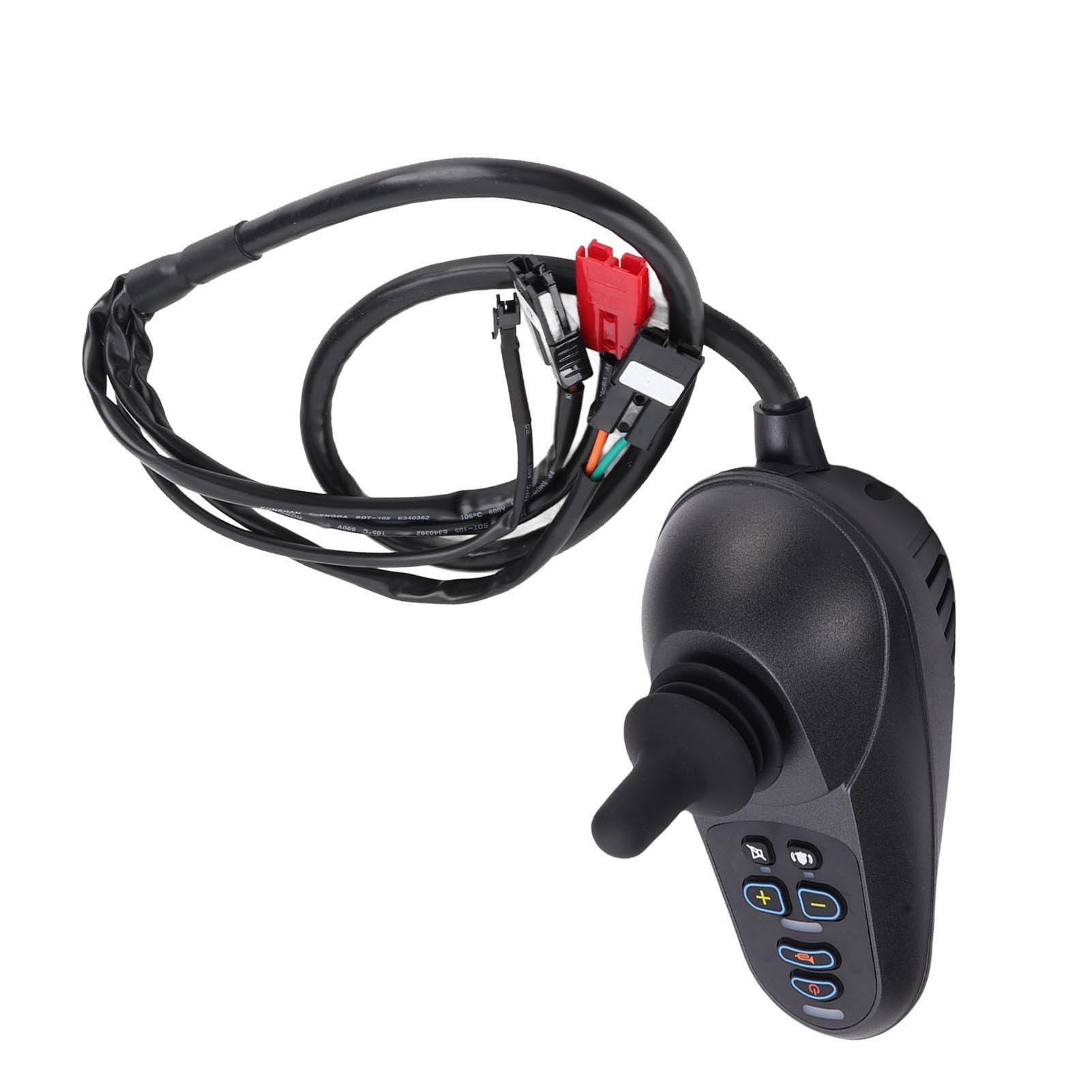 Fafeicy Controlador de Joystick para Silla de Ruedas Eléctrica Controlador de Joystick para Silla de Movilidad para de Ruedas con Retención de Rampa de Freno Antibloqueo