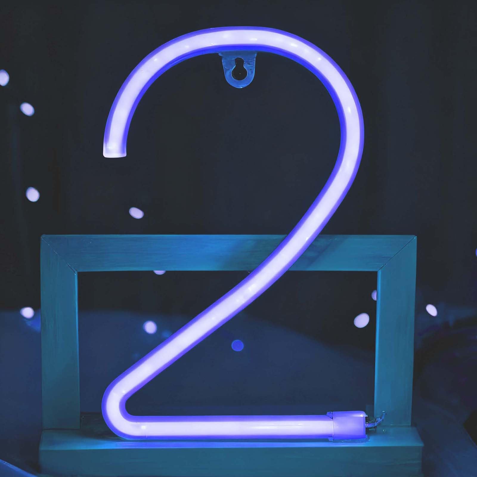 LED Numbers Neon Sign Decorative Lights USB Powered Sign Light for Birthday Party Anniversary Christmas Home Decor Wedding Sign Night Light Create Your Own - Endless Possibilities (NO.2) — image 1