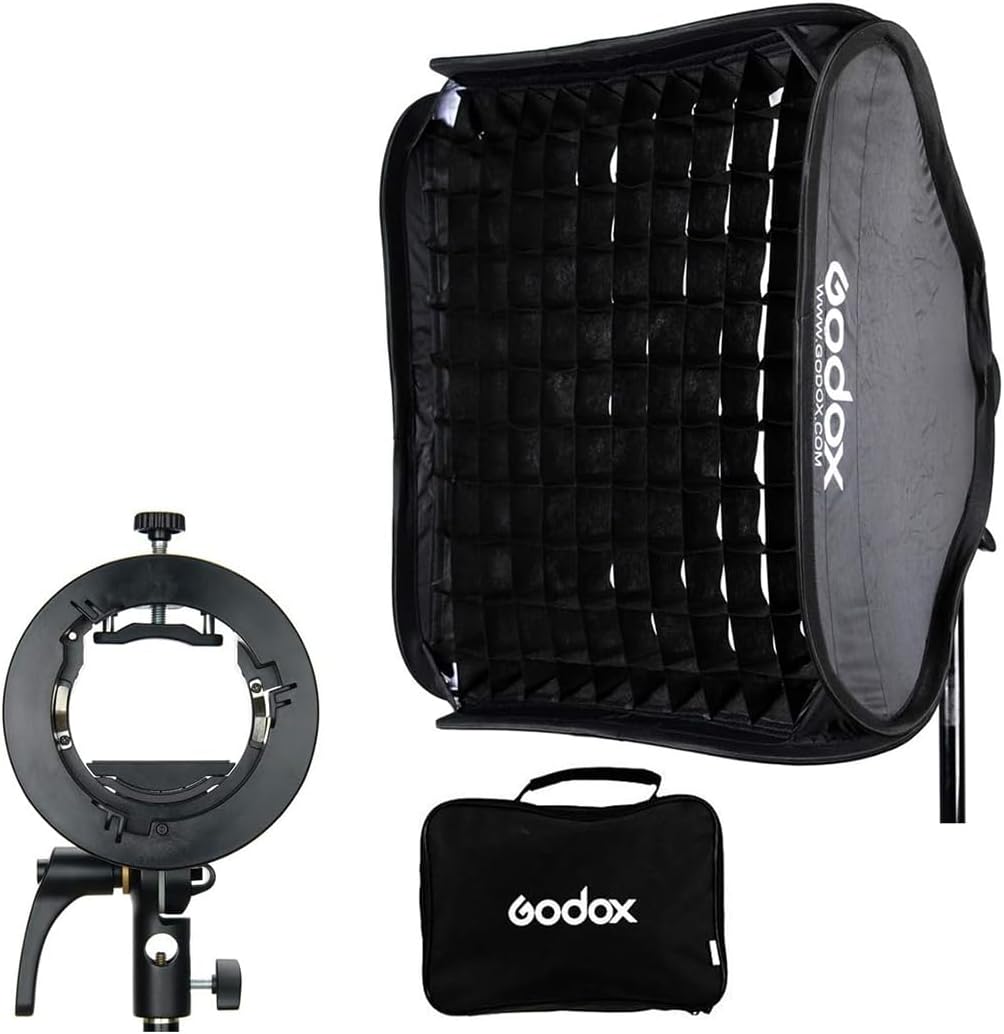 Godox S2 Speedlite Bracket Softbox Grid Kit for Togo Ubuy