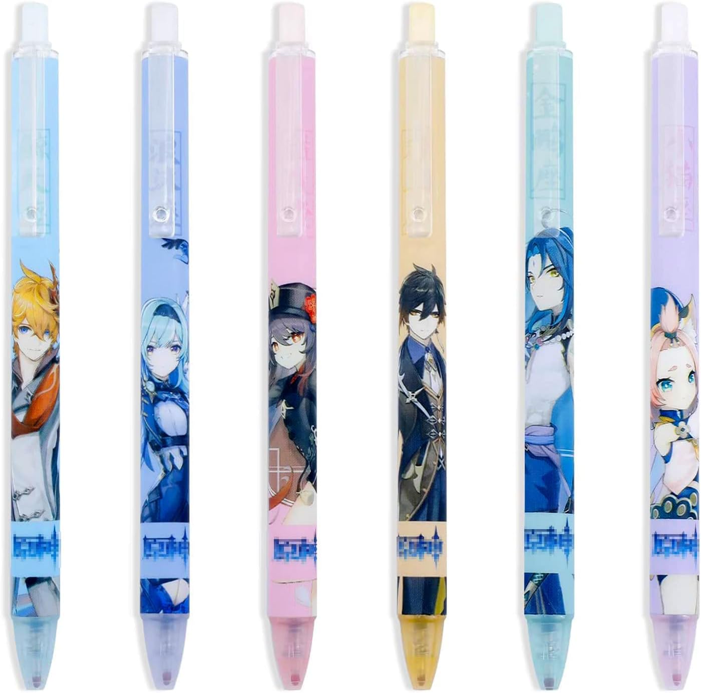 Anime School Supplies 6pcs School Accessories Office