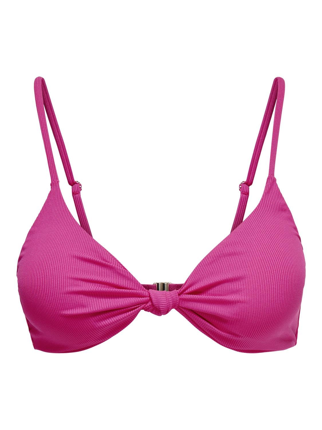 ONLY ONLSIENNA RIB KNOT BIKINI TOP SWM ACC Bikini Üstü Kadın