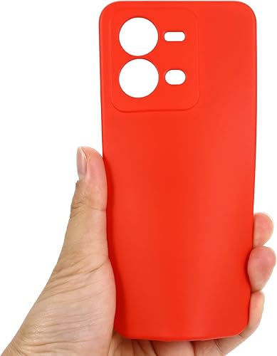 Vista 5 de Funda protectora de silicona líquida para Vivo V25/Vivo V25e/Vivo X80 Lite, funda protectora de silicona líquida para Vivo V25/Vivo V25e/Vivo X80