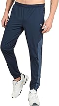 TECHNOSPORT Men's Regular Fit Mid Rise Woven Solid Jogger for Activewear, Regular Use, Stretchable with Anti-Microbial, Quick Dry and SPF50+