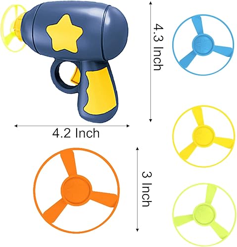 Miniatura 4 de 10 piezas de juguete para gatos con coloridas hélices voladoras, juguetes interactivos para gatos para gatos y gatitos persiguiendo ejercicio
