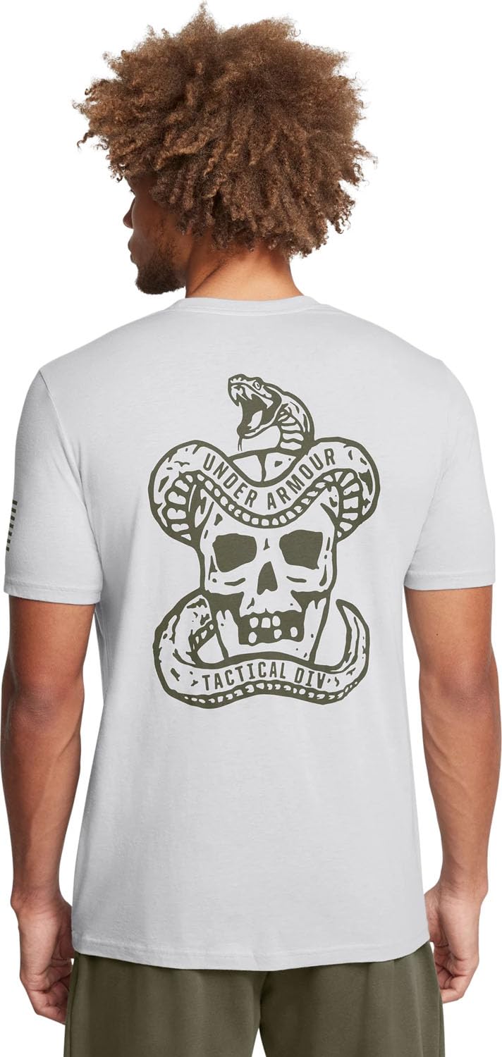 Under Armour 1386724-11-MD Tac Divison SS T Mod Gray MD