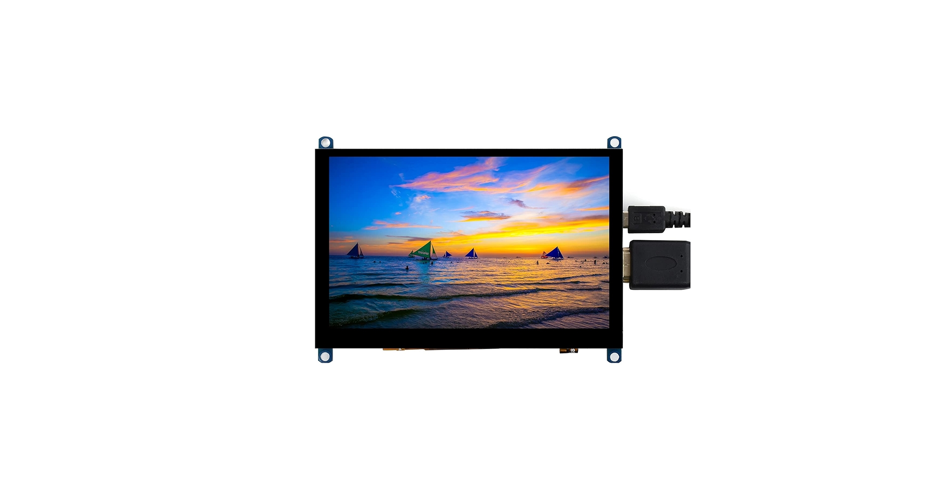 waveshare 5inch HDMI LDC(B)液晶タッチパネル Amazon.com: Waveshare 5 Inch HDMI LCD Screen 800x480 TFT