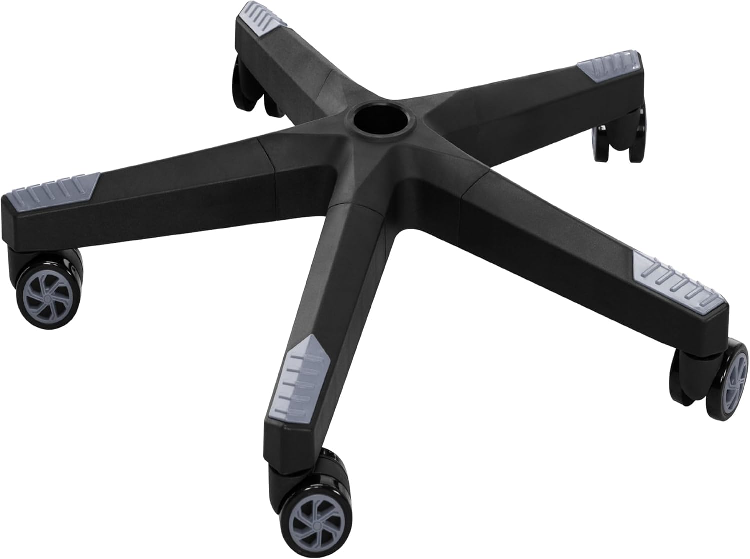 Frassie 28 Inch Heavy Duty Nylon Gaming Office Chair Base Replacement Part with 5 Casters