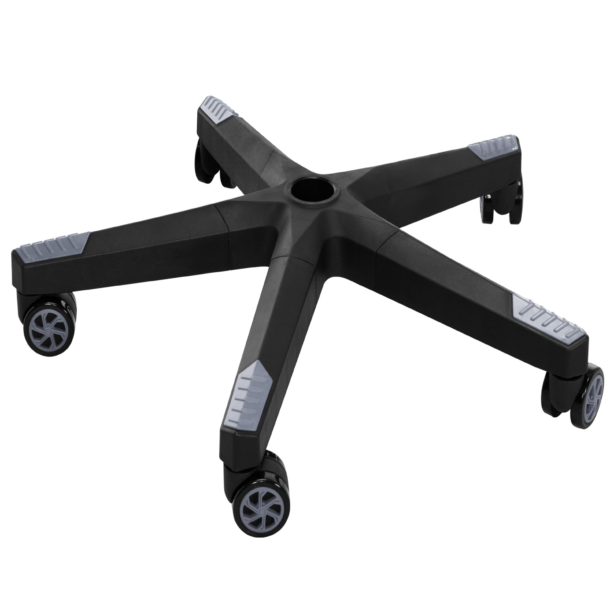 Frassie 28 Inch Heavy Duty Nylon Gaming Office Chair Base Replacement Part with 5 Casters