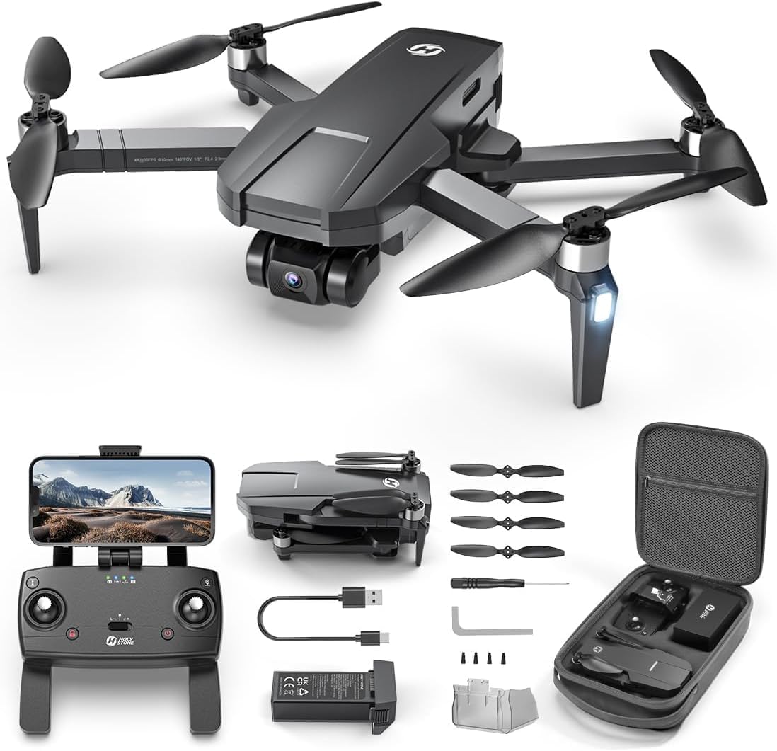 Holy Stone HS720R GPS Drone con Gimbal a 3 assi Telecamera 4K...