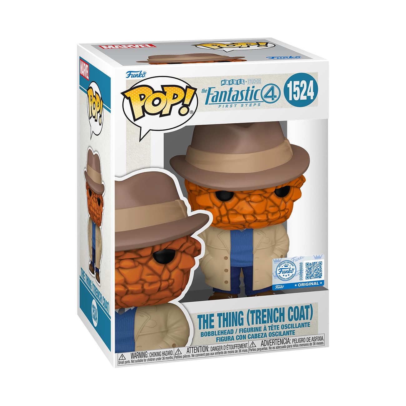 Funko Pop! Marvel: Fantastic Four (2025)- The Thing (Trench Coat