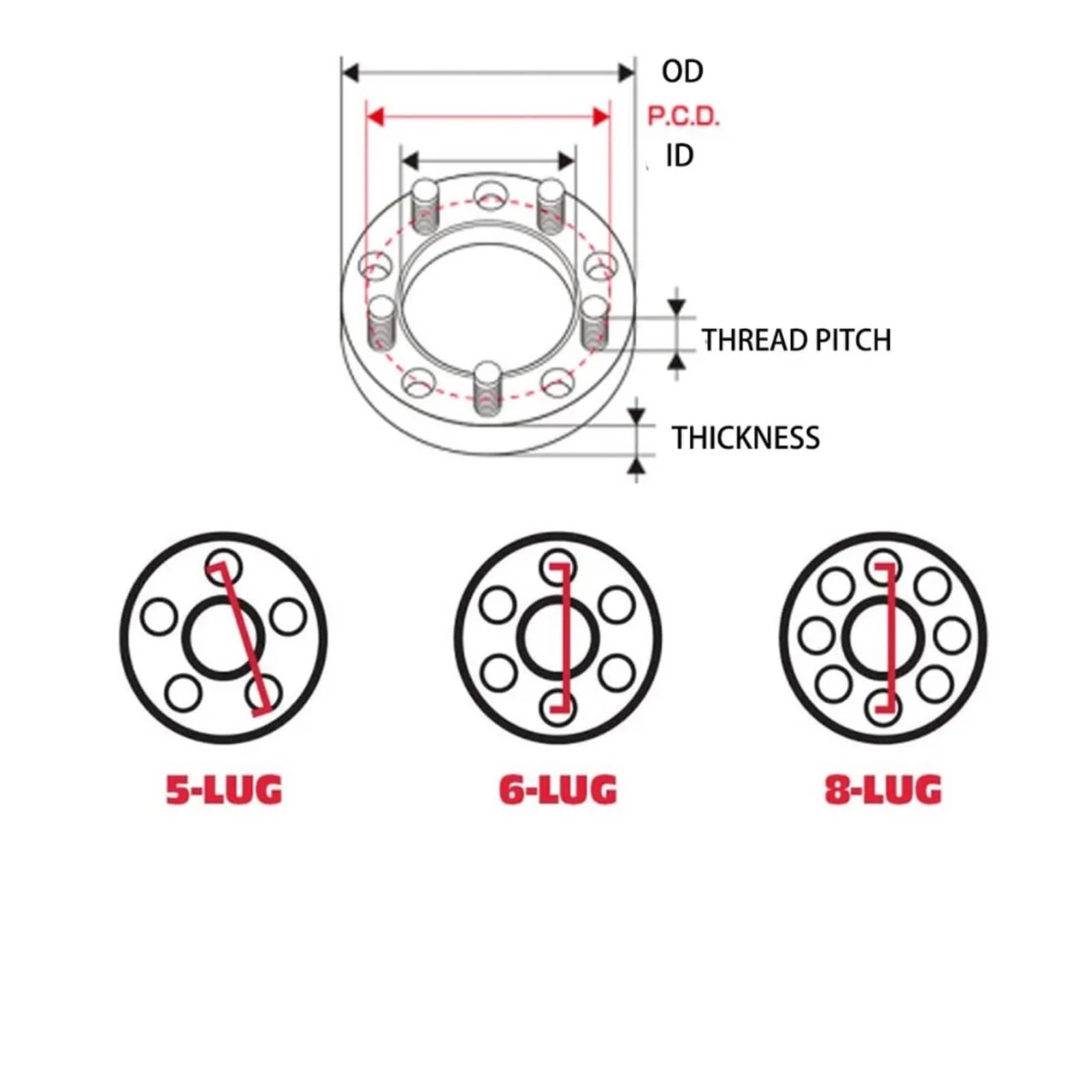 2 Uds Junta Espaciadora De Rueda PCD 5X100 Diámetro Para Cubo 56MM M12X1.5 Compatible Con Subaru Para Impreza 2000-2016 Para Subaru XV 2010-2012 Espaciadores Rueda Coche