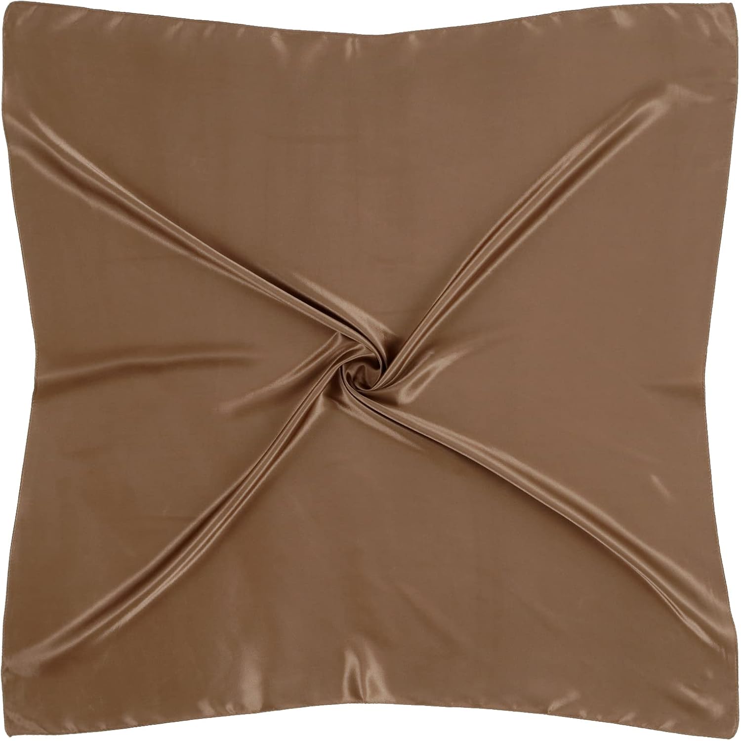 QBSM 4 Pcs 35'' Satin Head Scarf Silk Feeling Neck Scarves Hair Wrap for Sleeping Large Square Headscarf for Women - Image 3