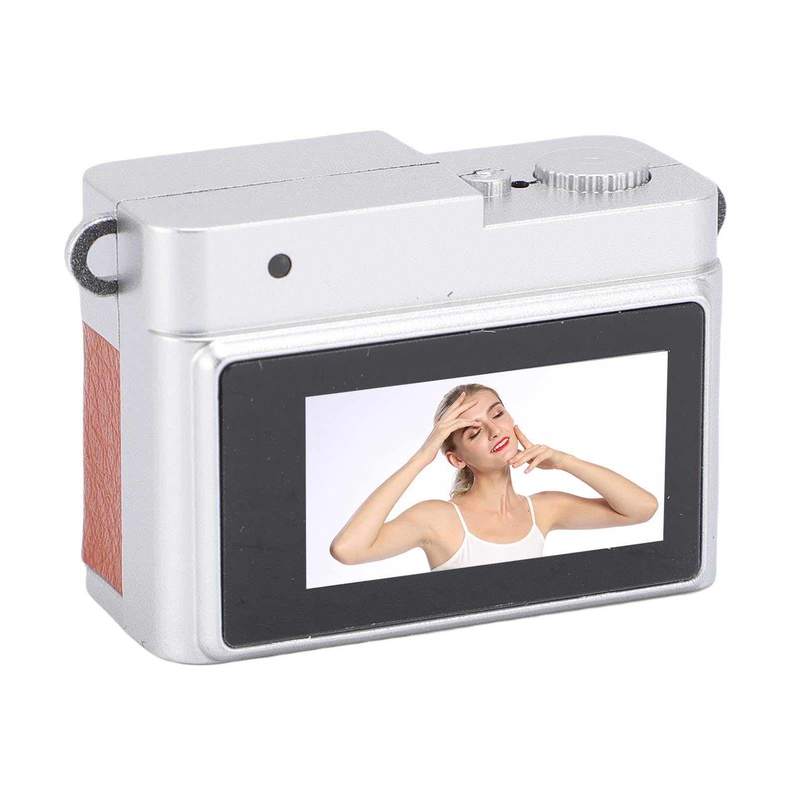 ERYUE Compact Keychain Video Recorder 1080P Portable Camera with 4 Filters Easy Transfer for OntheGo Use (Brown)-picture-28
