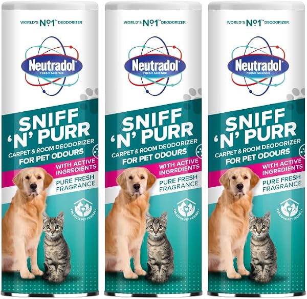 Neutradol Sniff n Purr Pet Deodoriser 3 Pack