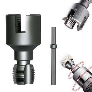 Integrated Internal External Pipe Threading Tool Dual-Function Pipe Thread Cutting Tool 1 2 3 4 Dies Electric Drill