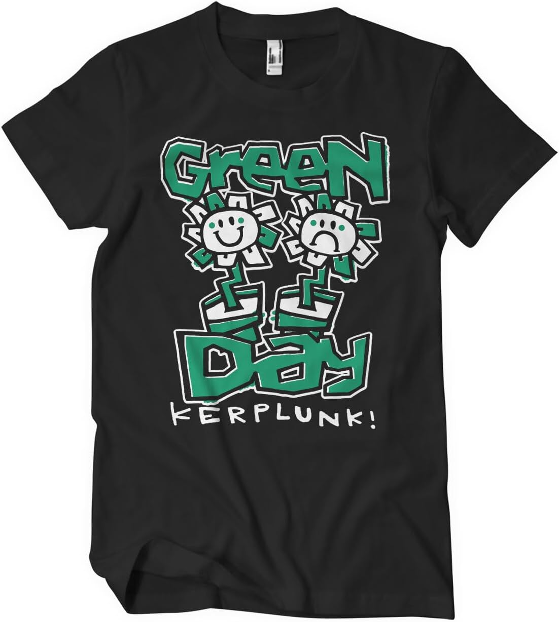 Amazon | [Green Day] 正式にライセンスされている Kerplunk メンズT