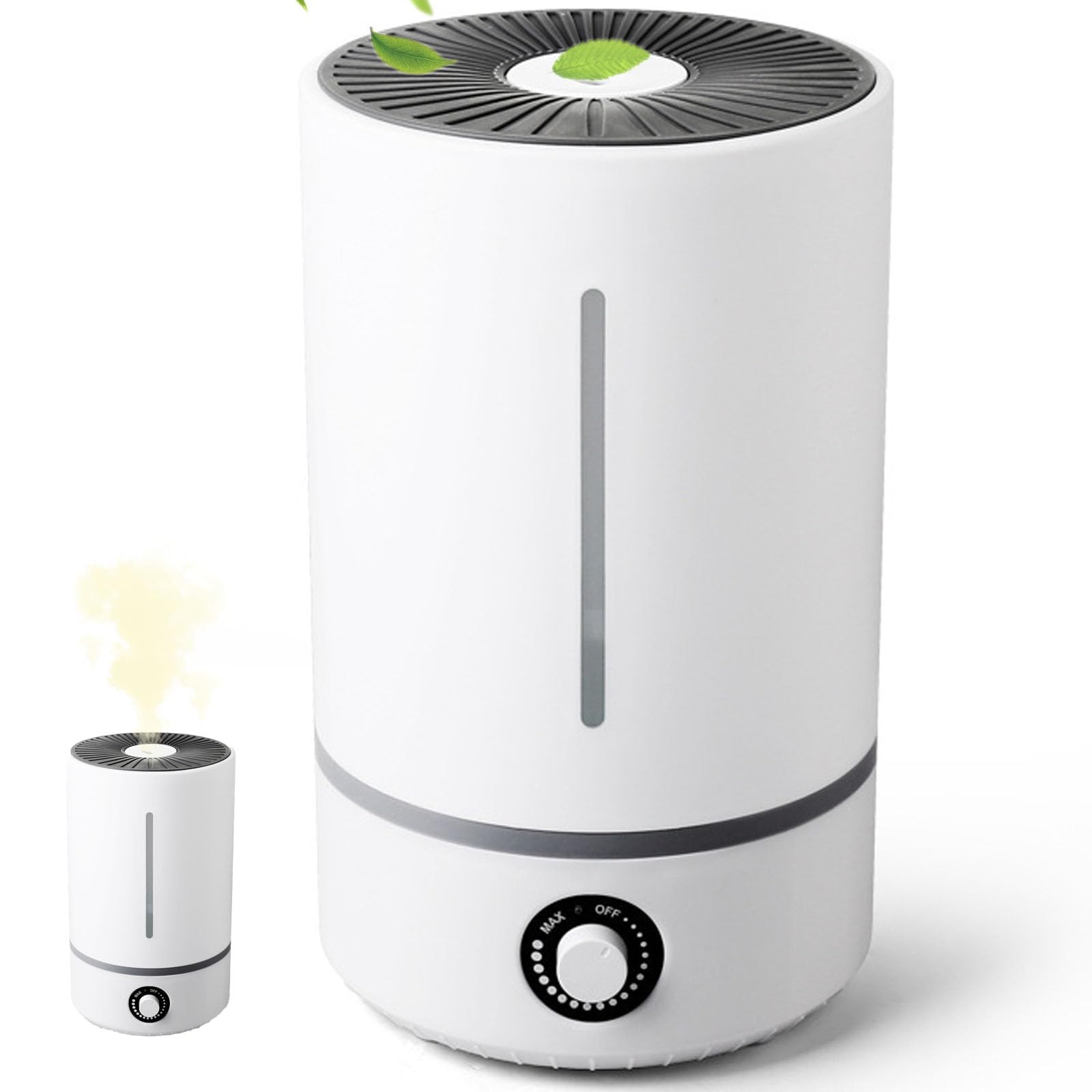 Humidificador de Relleno Superior, Difusor de Aceite Esencial 300ML/H