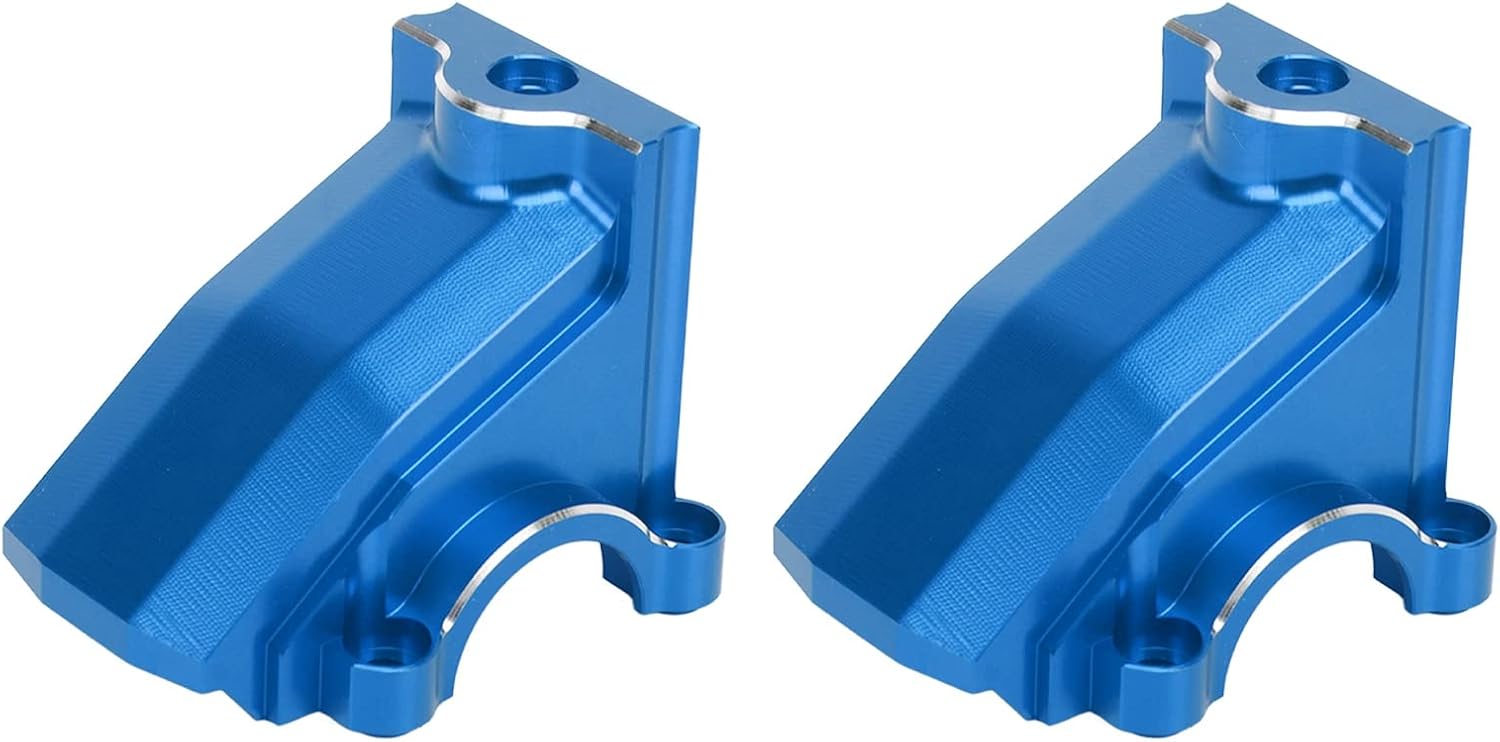 2pcs RC Car Gearbox Housing Replacement, Aluminum Alloy