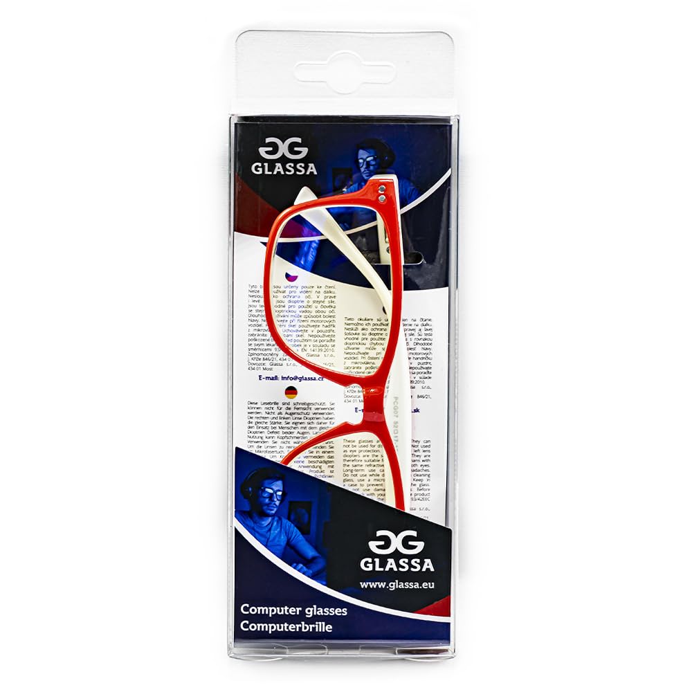 GLASSA, Occhiali filtro luce blu PCG 07