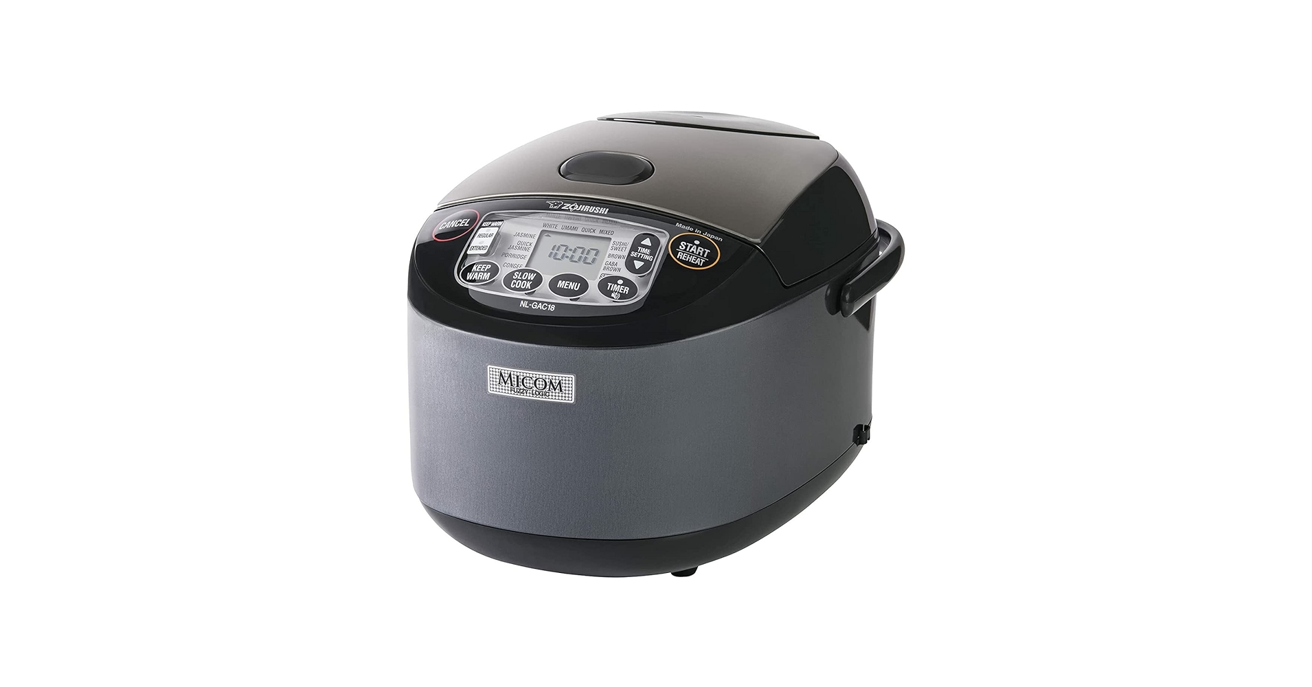 炊飯器 Zojirushi NL-AAC18 Micom Rice Cooker (Uncooked) and Warmer 10 Cups/1.8-Liters by Zojirushi Amazon.com: Zojirushi NL-GAC18BM 10 Cup (Uncooked) Umami