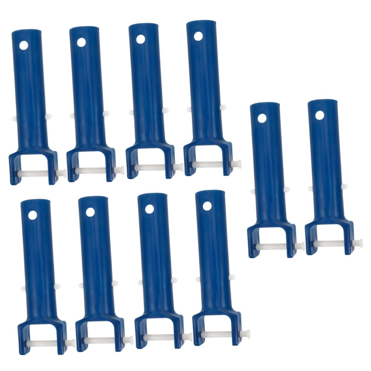 VANZACK 10piezas Mango De Repuesto para Aspirador De Piscina Accesorio para Limpieza De De Piscina Diseño Ergonómico y Instalación