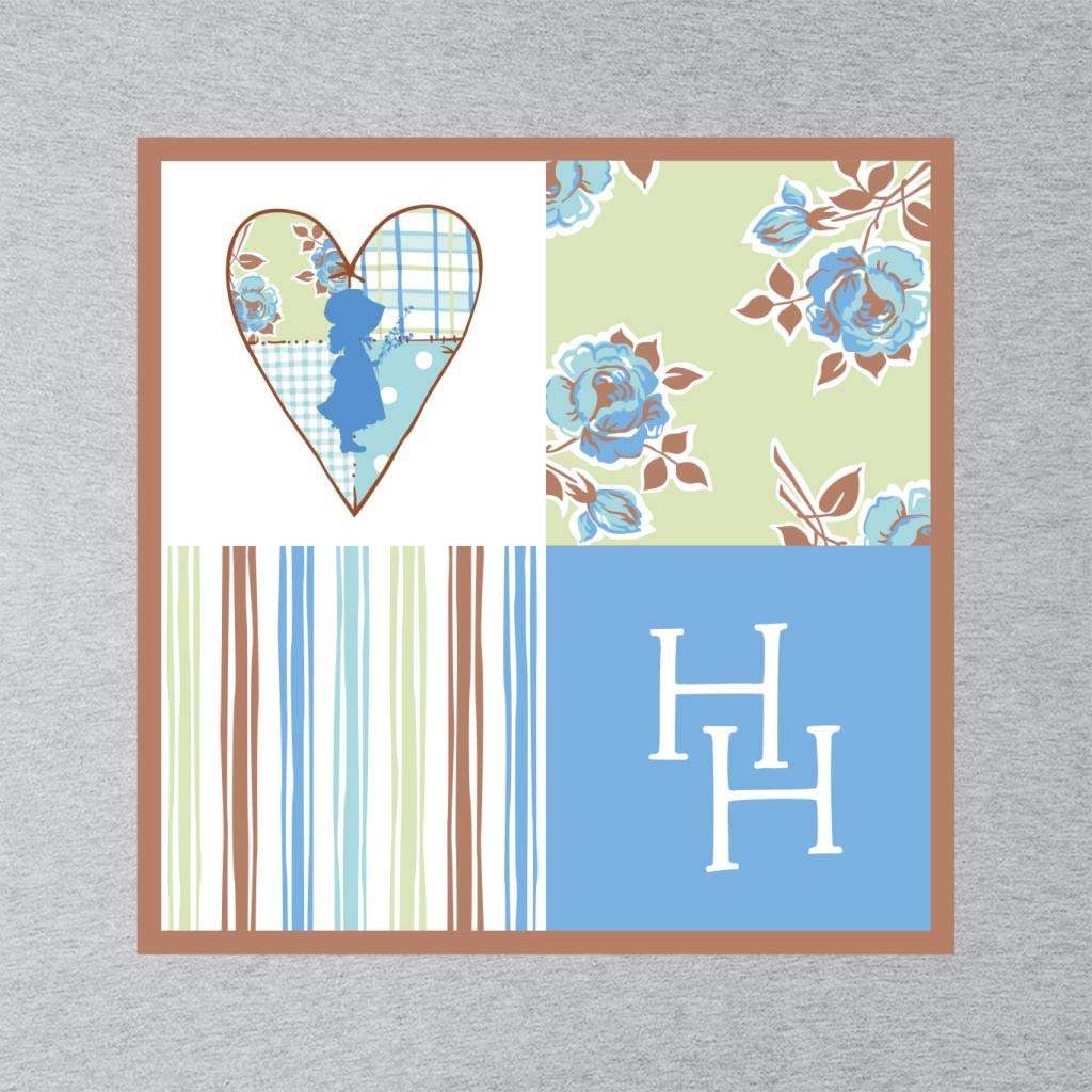 Holly Hobbie Silhouette Patterns Squares Men's Varsity Jacket