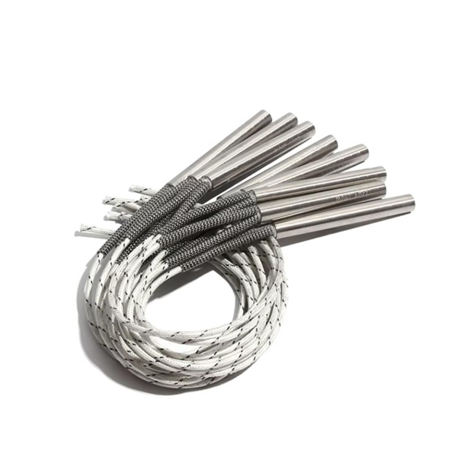 Grzejniki nabojowe, 5 sztuk, 9,5 mm, 165-185 mm, 316SUS, rurowy wkład grzewczy, 640 W/660 W/680 W/700 W, jednostronny elektryczny element grzejny do wody (380 V, 660 W, 9,5 x 170 mm (dł. x dł.)