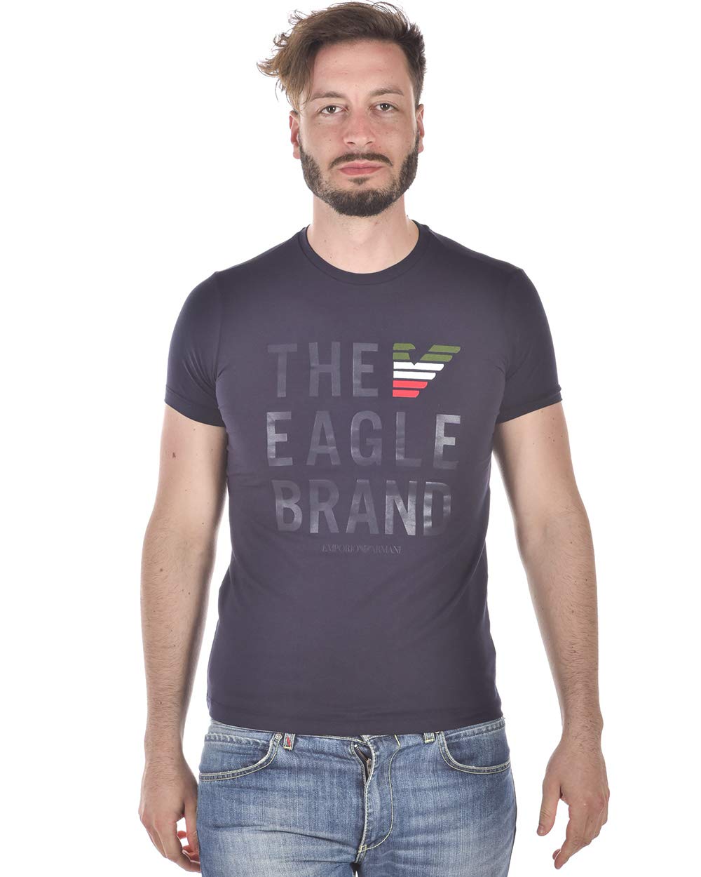 Emporio Armani Camiseta negra 8N1TE81JUVZ
