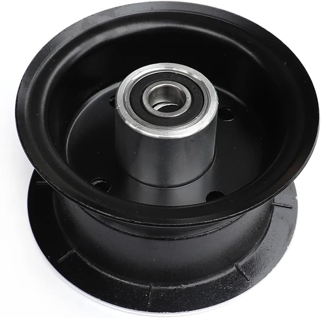 4 Inch Aluminium Alloy Wheel Hub Rims with Keyway Bearing for Moto, ATV, Go Kart & Electric Scooter(4 Inch 12mm)