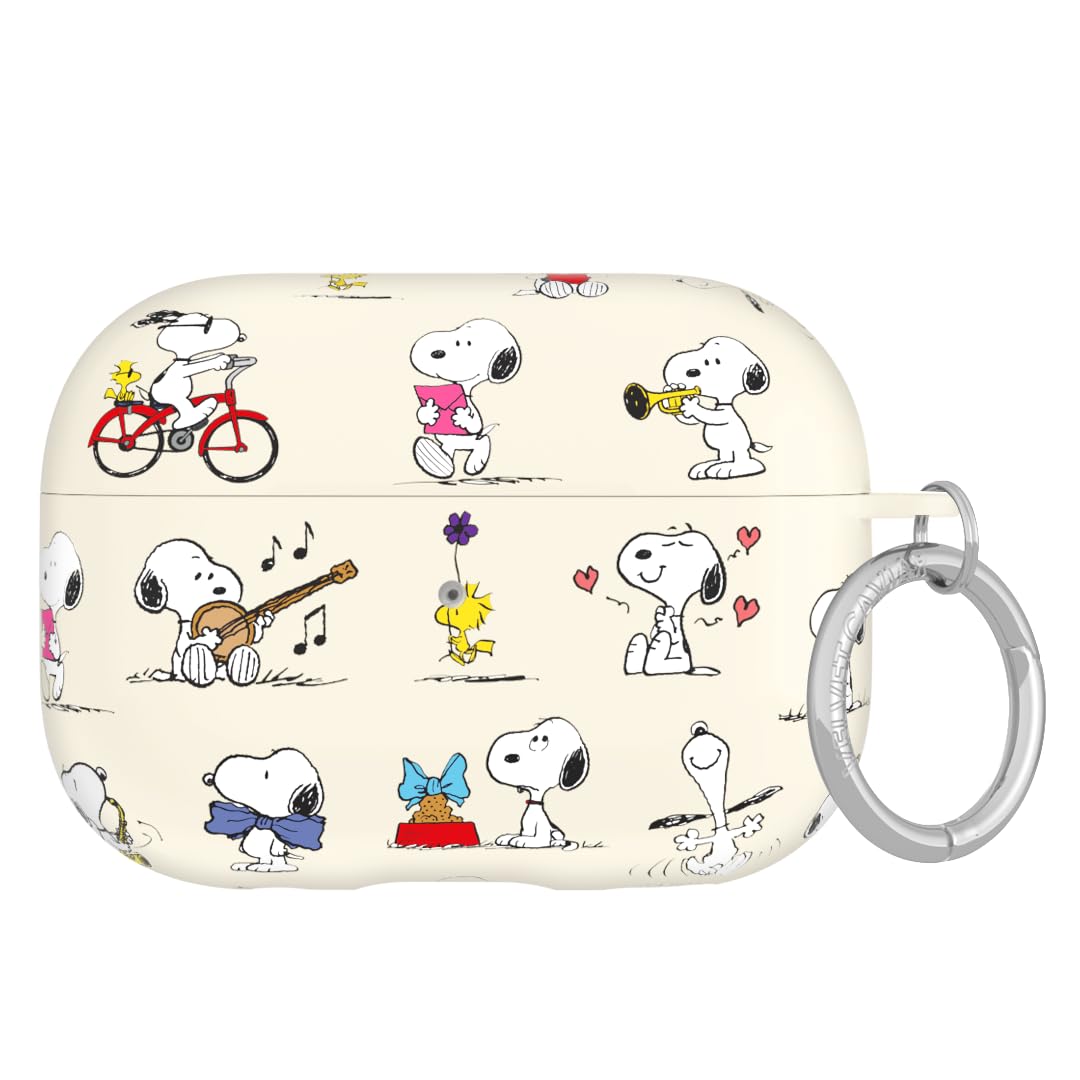 VELVET CAVIAR Compatible with AirPods Pro Case 2nd and 1st Generation - Cute Protective Hard Cover for Women - Snoopy Moods